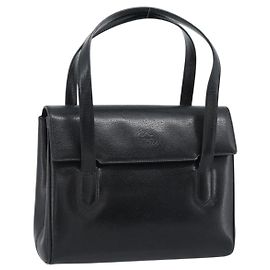 Bolsa GUCCI de couro preto e dourado 000 109 0098 Auth 184513 Preto Dourado