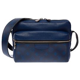 LOUIS VUITTON Blue Leather Bag - 103582 Blue