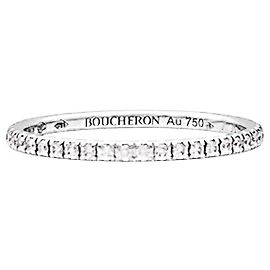 Boucheron Ring, « Epure », white gold, diamonds. Other