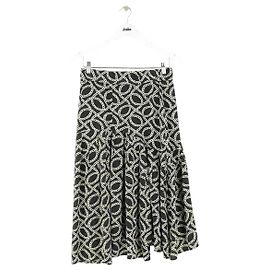 Isabel Marant Gonna di seta nera Nero