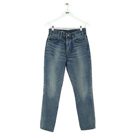 Céline Jeans de corte reto azul Azul