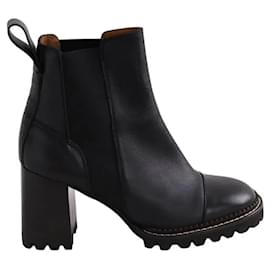 See by Chloé Botas negras Negro