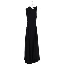 Abito in seta nero Victoria Beckham Nero