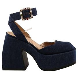Nodaleto Blue heels Blue