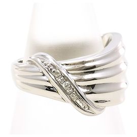 Autre Marque PT900 Platinring mit Diamant Andere