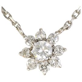 Autre Marque Colar de platina e diamantes Outro