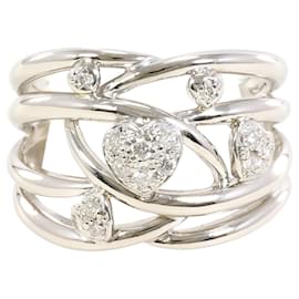 Autre Marque Platinring mit Diamant Andere