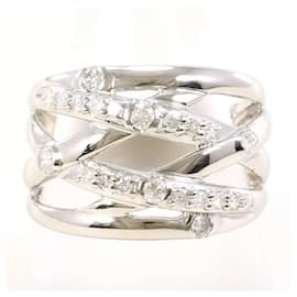 Autre Marque Platinring mit Diamant Andere