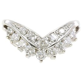 Autre Marque PT900 Platinring mit 0.70ct Diamant Andere