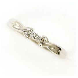 Autre Marque PT900 Platinring mit Diamant Andere
