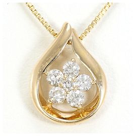 Autre Marque Collier en or jaune 10K avec diamant Doré