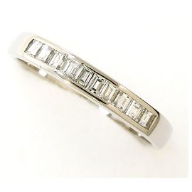 Autre Marque PT900 Platinum Band Ring with 0.30ct Diamond Other