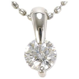 Autre Marque Platin-Diamant-Halskette Andere
