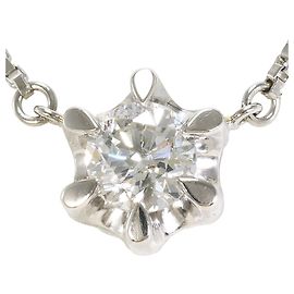 Autre Marque PT850 Platin-Halskette mit Diamant Andere