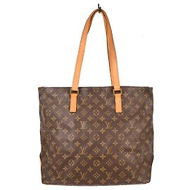 Louis Vuitton Cabas Mezzo Monogram Canvas Marrone