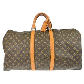 Louis Vuitton Keepall Monogram Canvas 55 Marrom