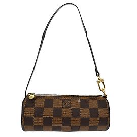 Louis Vuitton Papillon Pochette Damier Marrone