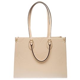 Bolsa LOUIS VUITTON Onthego em Toile Bege - 103612 Bege
