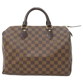 Bolsa Boston Louis Vuitton Damier Speedy 30cm Damier ebene