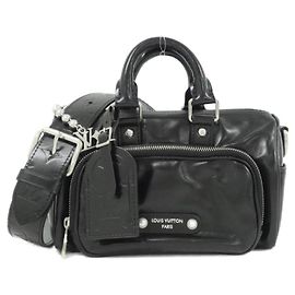Louis Vuitton Keepall Cargo Bandoulière 25cm Sac Boston Noir