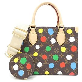 Bolso Louis Vuitton Monogram OnTheGo PM Castaño