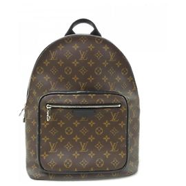 Louis Vuitton Monogram Macassar Josh Backpack Brown