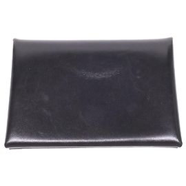 Hermès Portacarte Hermes Calvi Duo Nero