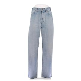 Vaqueros Céline azules de algodón talla 38 Azul