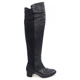 Manolo Blahnik Long Boots Black