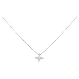 Autre Marque Colar de Diamante PT900 PT850 Prata