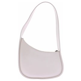 The row Sac à main blanc "Half moon" Blanc
