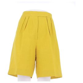 Autre Marque MAX MARA WEEKEND Yellow Shorts Yellow