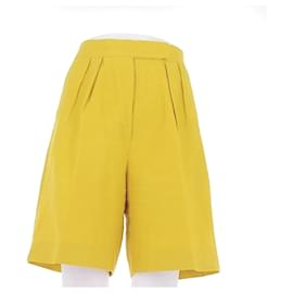 Autre Marque Short jaune MAX MARA WEEKEND Jaune