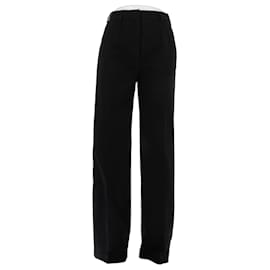Prada Calça de algodão preta Preto
