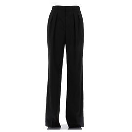 Céline Black Wool Pants Size 38 Black