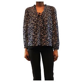 Ulla Johnson Camicetta floreale blu - taglia UK 8 Blu