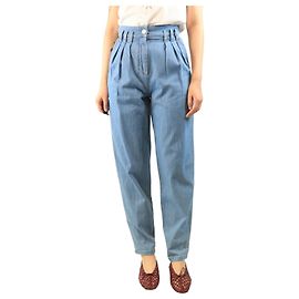 See by Chloé Pantaloni blu svasati - taglia UK 8 Blu