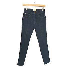 SéZane Slim Jeans in Dark Blue Denim Dark blue