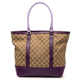 Gucci Beige GG Canvas Tote Beige