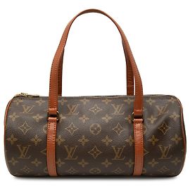 Louis Vuitton Marrón Monogram Papillon 30 Castaño