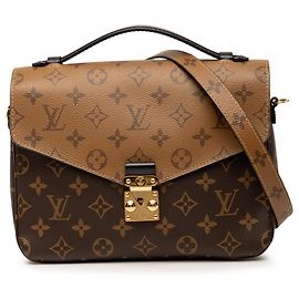 Louis Vuitton Pochette Metis Monogram Reverse Marrone Marrone