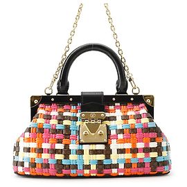 Louis Vuitton Monogram Handtasche Schwarz Mehrfarben