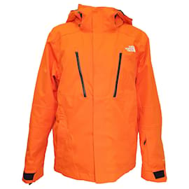 The North Face Waterproof Ravina Jacket in Orange Polyester Orange