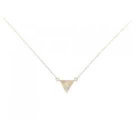 Autre Marque Collier en diamant K10YG Doré
