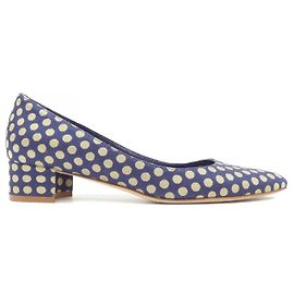 Escarpins Manolo Blahnik Bleu Autre