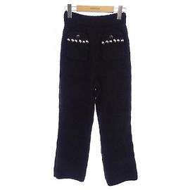 Chanel Cashmere Blend Pants Black