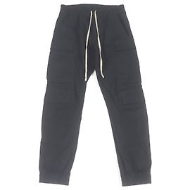 Rick Owens Mastodon Mega Cargo Long Pants Black