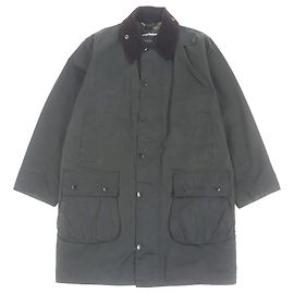 Autre Marque Barbour BORDER WAX JACKET Chaqueta de algodón encerado Verde Caqui