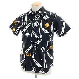 Autre Marque Camicia a maniche corte in cotone BLACK COMME des GARCONS Nero Altro
