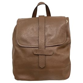 Autre Marque Mochila de couro NUR DONATELLA LUCCHI Marrom